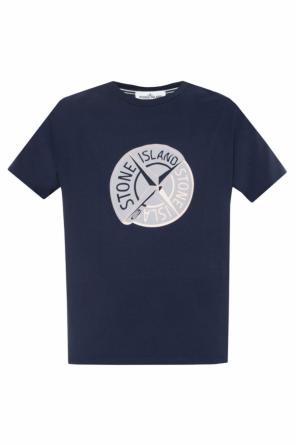 Logo t-shirt, zdjęcie 1 Logo t-shirt od Stone Island